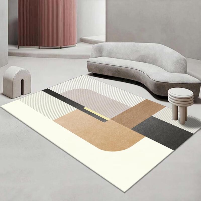 Визионерский Современный Минималистичный Хрустальный Бархатный Ковер для Гостиной 180x280cm
