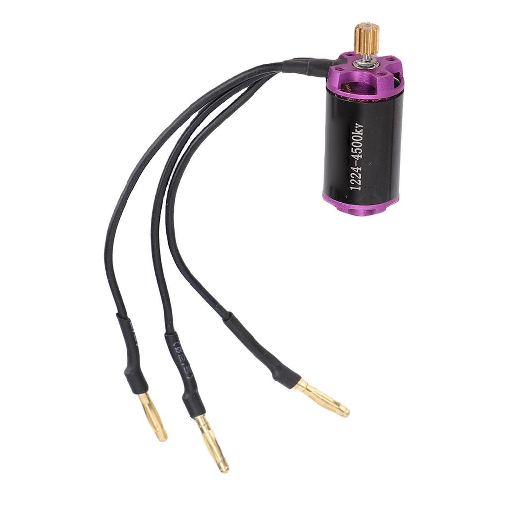 1224 4500KV Outer Rotor Motor Fit for SCX24 RC Car Brushless Motor 1 18 1 24 1 28 RC Car Accessories