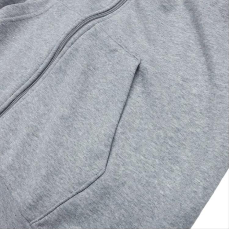 Adidas Solid Color Loose Fit Zip Up Hooded Sports Jacket Women Jacket Gray IK2433