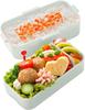 Skater Bento Box Chiikawa 600ml Antibacterial Softly Served Lid 2 Tier For Women Made In Japan Dome-Shaped PFLW4AG-A