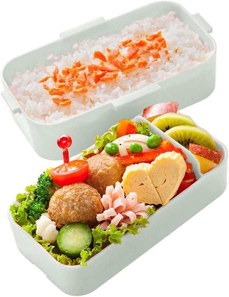 Skater Bento Box Chiikawa 600ml Antibacterial Softly Served Lid 2 Tier For Women Made In Japan Dome-Shaped PFLW4AG-A