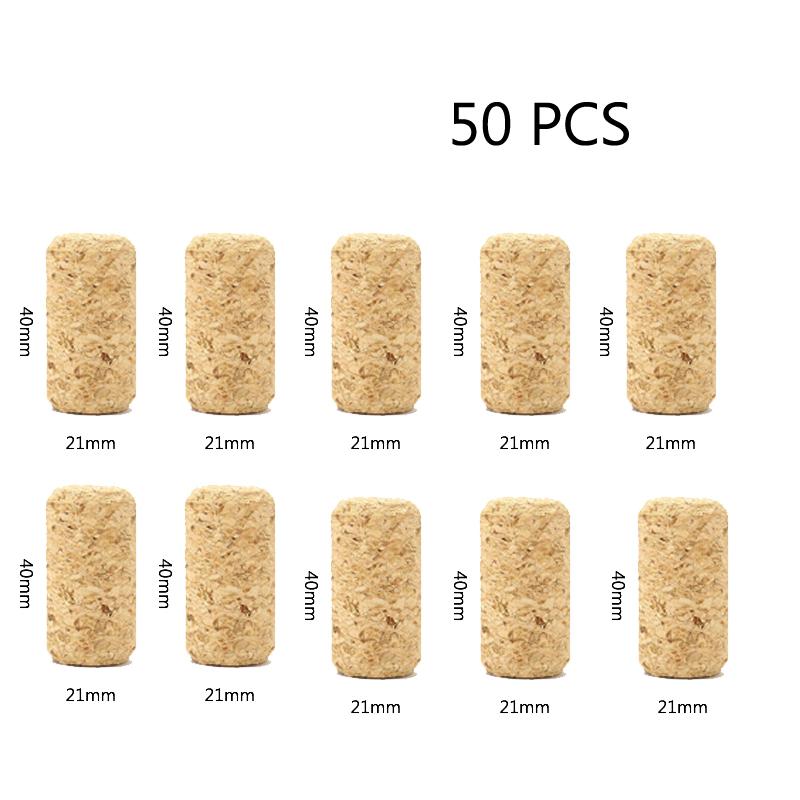 Blank Wine Corks Straight Corks Wine Stoppers Reusable Functional Portable Sealing Wine Bottle Stopper for Bottle
