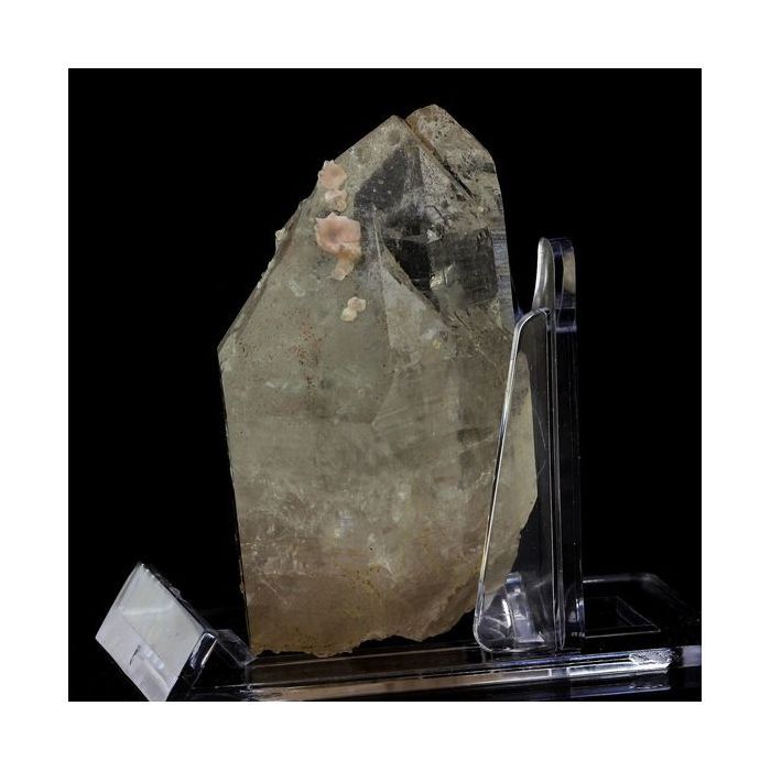 Fluorite rose + Quartz 492.6 carats