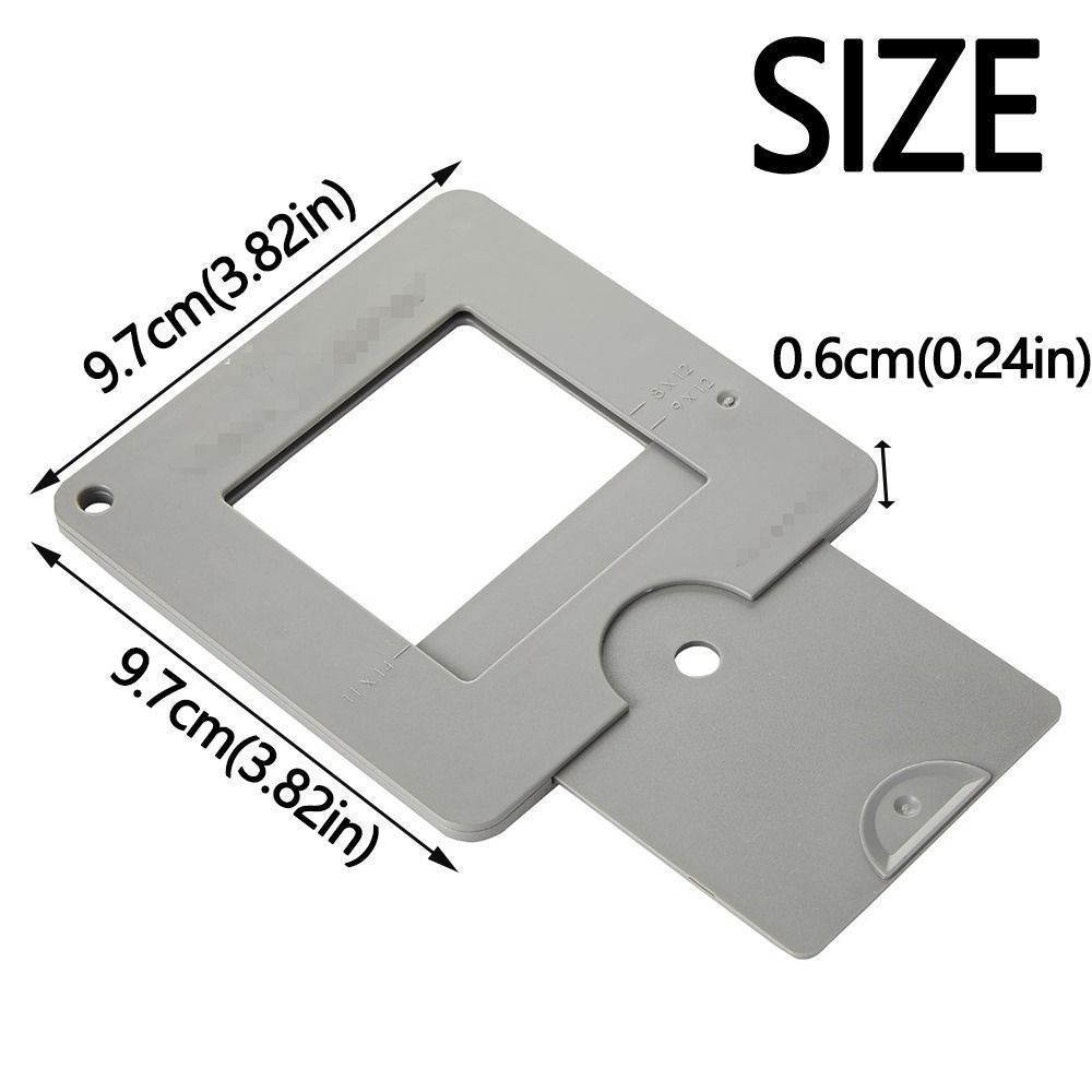 Mirino per Artisti in Plastica Portatile Gadget Multifunzione per Disegno Catcher di Vista Ausilio Strumenti per la Composizione Artistica Mirino Fotografico