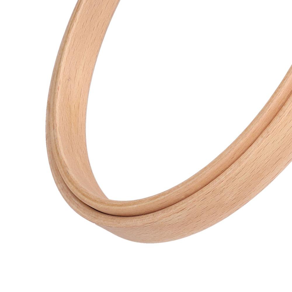 2pcs 6 Inch Cross Stitch Hoop Beech Wood Embroidery Frame Wooden Embroidery Hoop For Art Craft