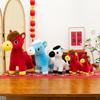 Chinese Zodiac Horse Plush Toy With Pp Cotton Filling For New Year Gifts And Collectors