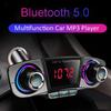 Auto Bluetooth 5,0 MP3 Player Auto Ladegerät Bluetooth Freisprecheinrichtung FM Sender Audio Empfänger Dual USB Schnelle Auto Ladegerät