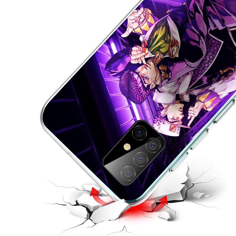 JoJo's Bizarre Adventure Diamond Is Unbreakable Phone Case For Samsung Galaxy A52 A32 A22 A12 A51 A31 A50S A30S A20S A10S Note 2