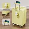 Durable 20-inch Silent Trolley Suitcase for Women and Men