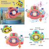 Multi-functional Children's Toy Steering Wheel With Lights And Music By Huang Er