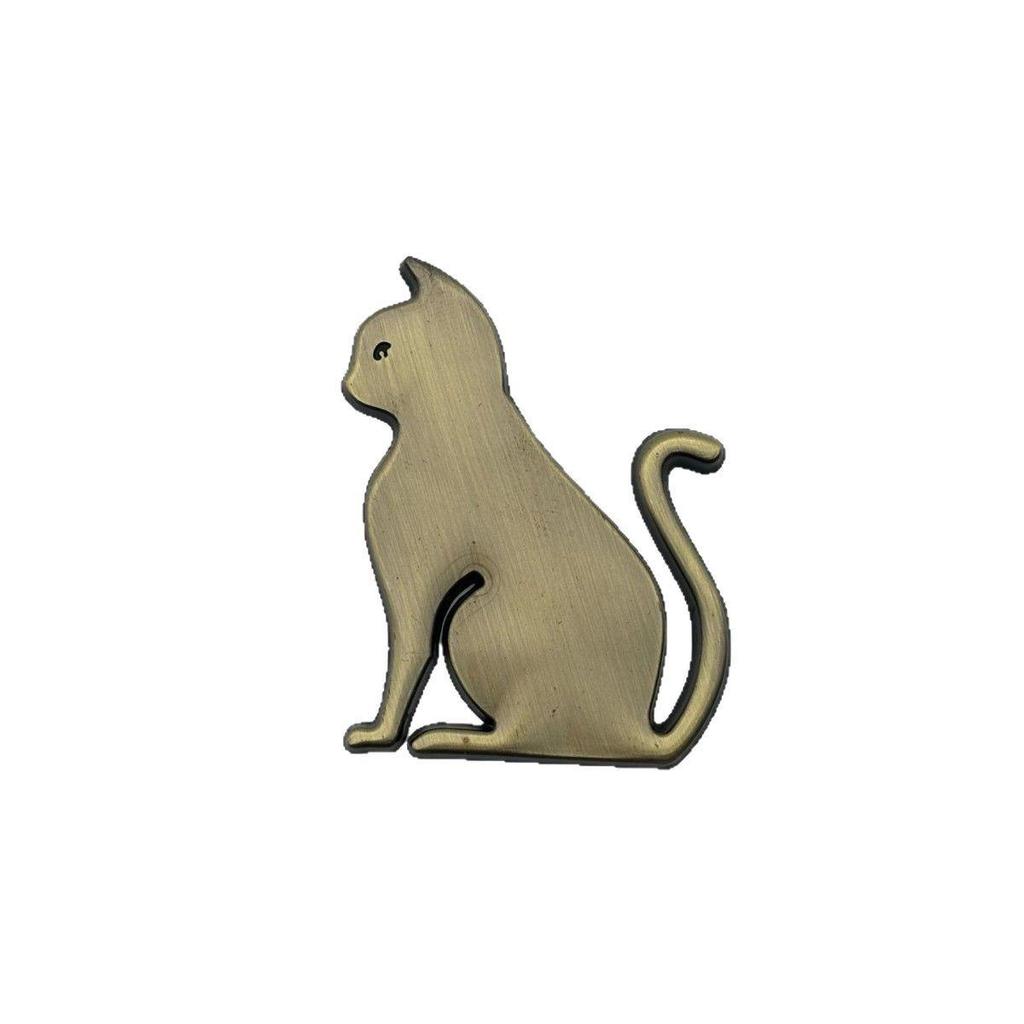 Adesivo Metallico per Auto Gatto Anime Carino - Decorazione Coda e Corpo