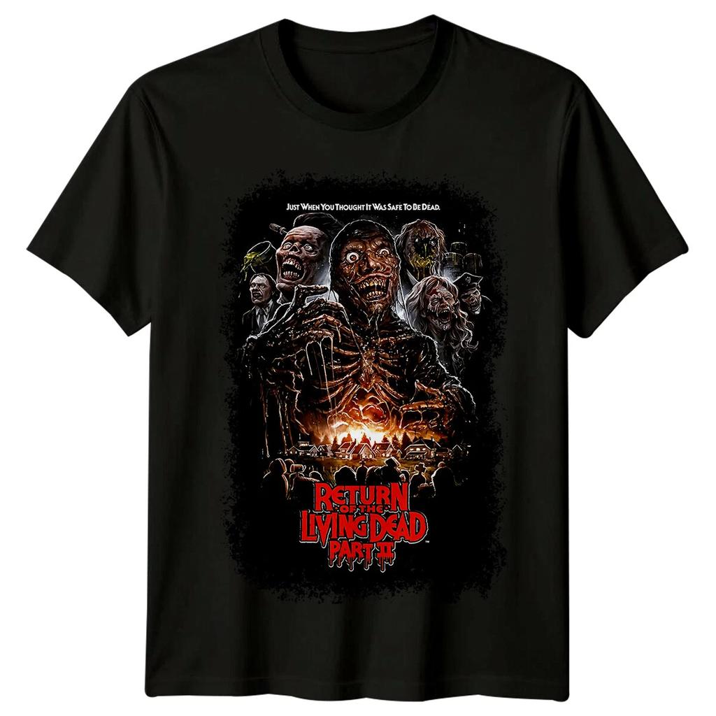 Ritorno dei morti viventi - Parte II (1988) T-shirt Poster Film Retrò Anni '80
