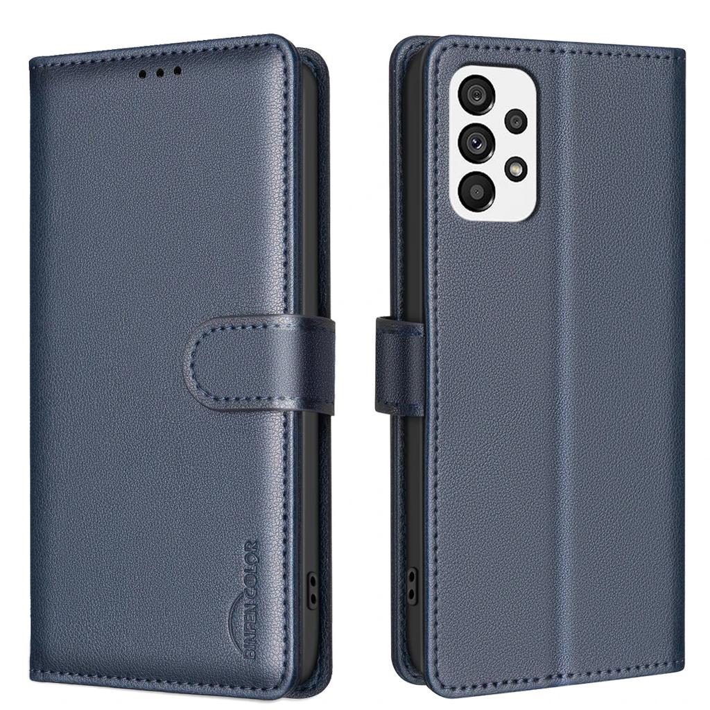 RFID-Blockierende Flip-Lederhülle für Samsung Galaxy A34 5G A54 5G A14 4G A14 5G A23 A73 5G A13 4G A13 5G A33 A53 A22 4G A22 5G