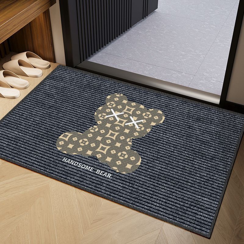 Modern Einfach Cartoon Kristall Flor Teppich Rutschfest Wohnzimmer Schlafzimmer Abriebfest Schmutzige Fußmatten Heimdekoration