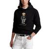Polo Ralph Lauren FW24 25 Spring Summer, New Year Style, Bear Pattern Hooded Long Sleeved Fleece Lined Sweatshirt Men's MNPOKNI16821811