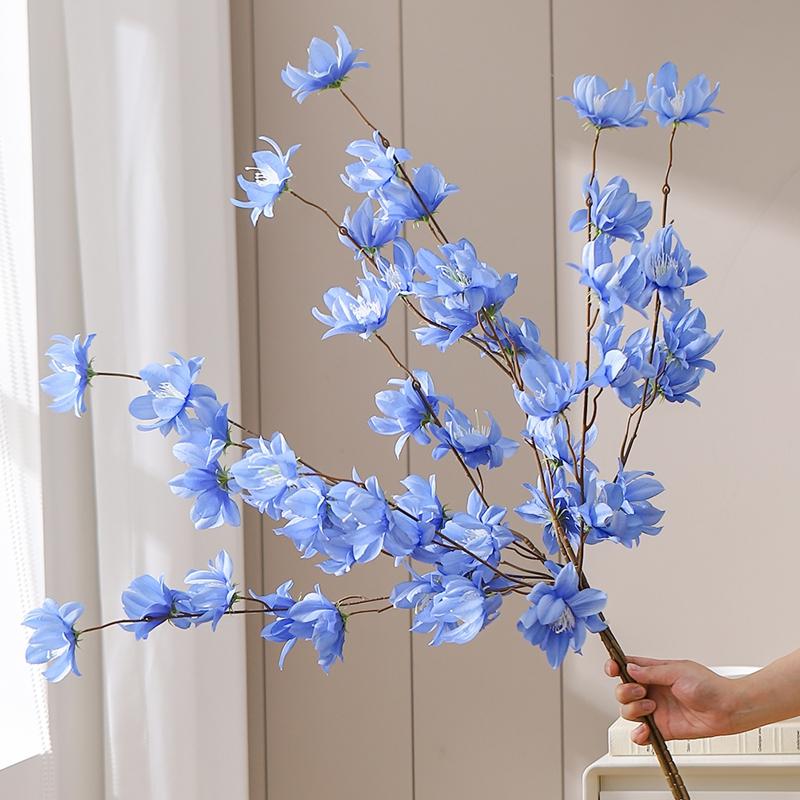 1/3Pcs Sakura Artificial Flowers Bouquet 110CM Fake Flowers Garden Party Wedding Marriage Decoration Home Decor Vase Ornaments