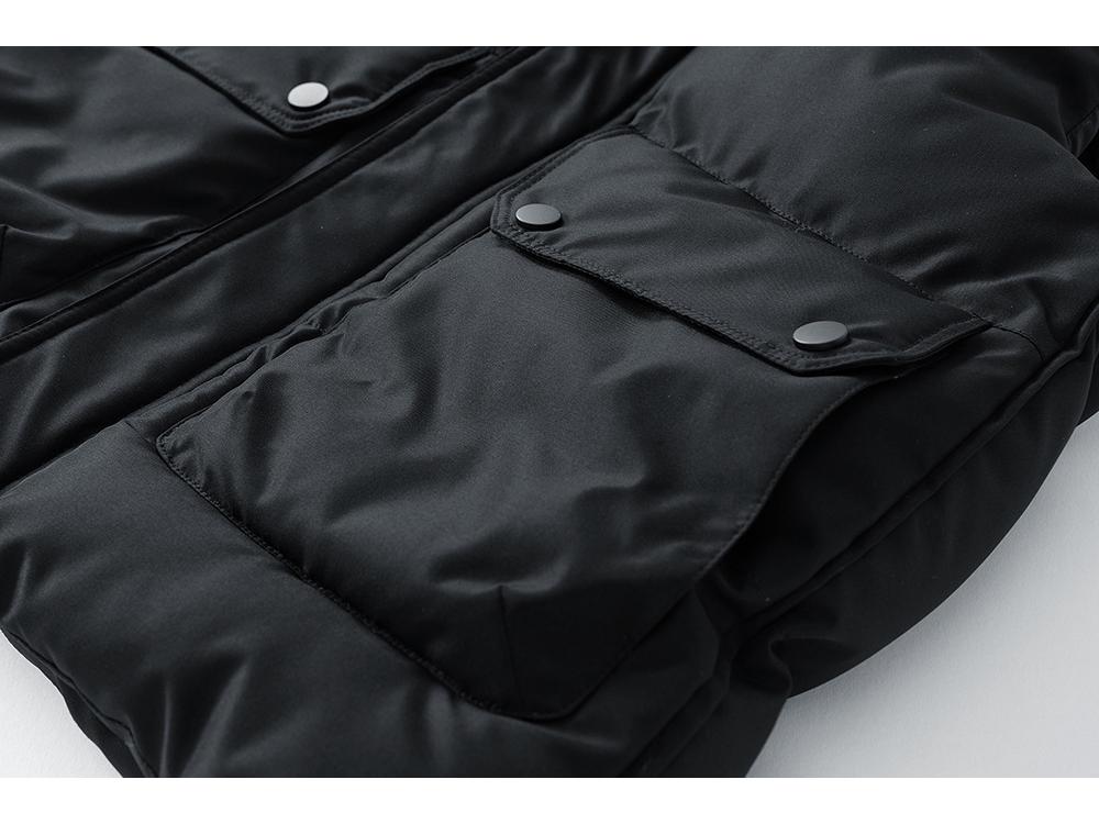 Men's Winter Trendy Solid Color Sleeveless Cotton Vest Jacket 8276