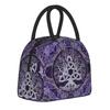 Tree of Life Insulated Lunch Bags Thermal Bag Reusable,Lunch Container Ragnar Lagertha Large Tote Lunch Box Food Handbags