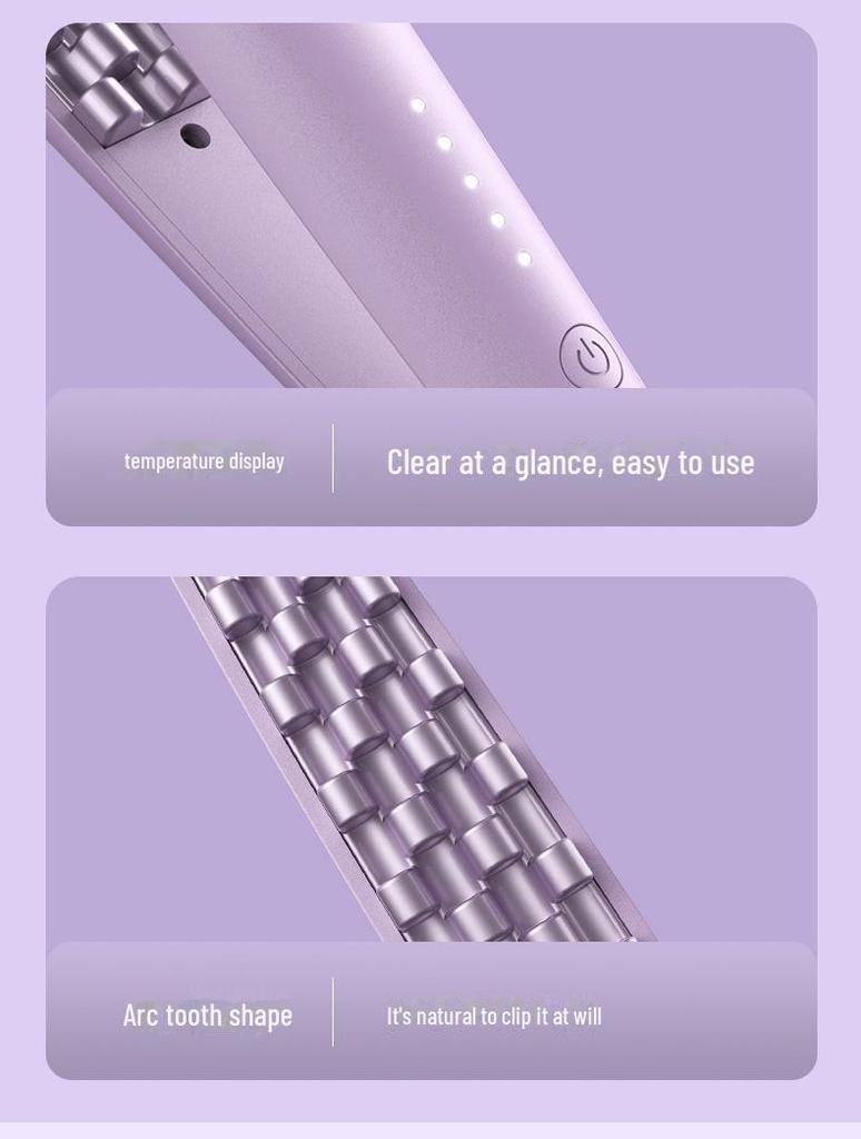 Arc Tooth Hair Perm Pad: Compact Curling Tool for Short Hair