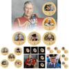 Commemorative Coin Set Of British King Charles In Metal Craft Gift Box