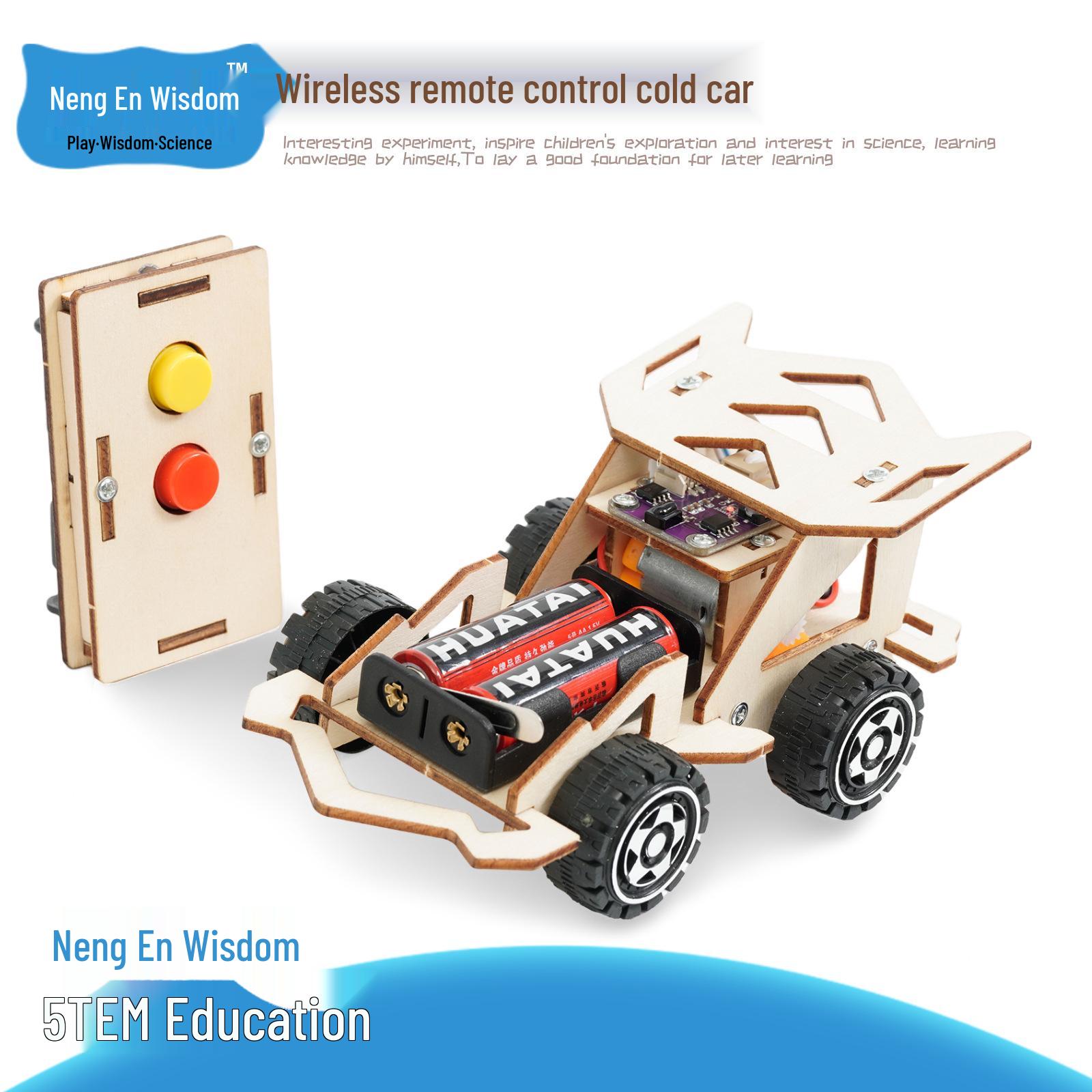 STEM Remote Control Racing Car Kit – Children s Science & Craft Assembly Model