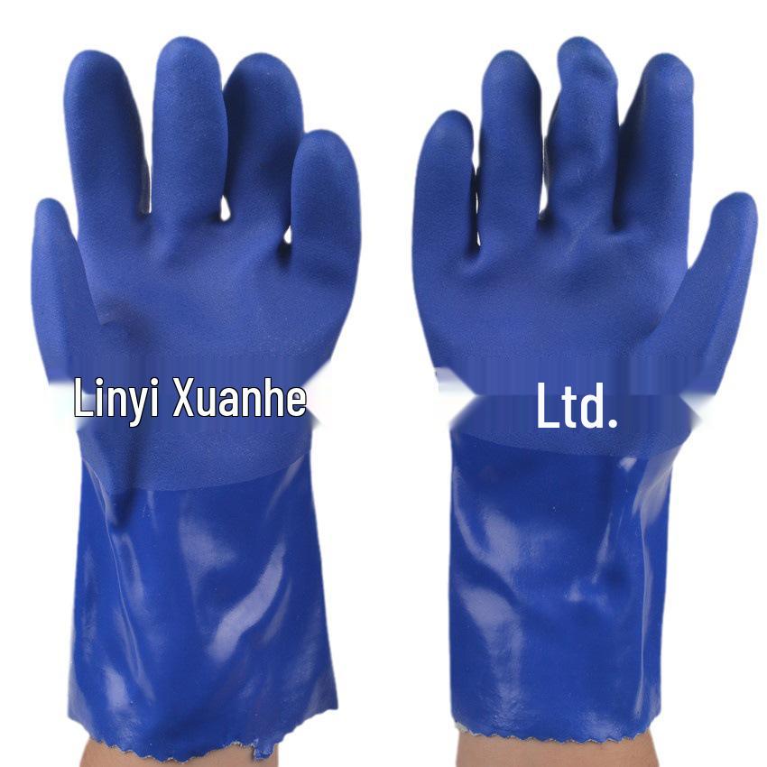 Chunlei 906 Anti-Slip Cotton & Wool Lined Industrial Cleaning Gloves