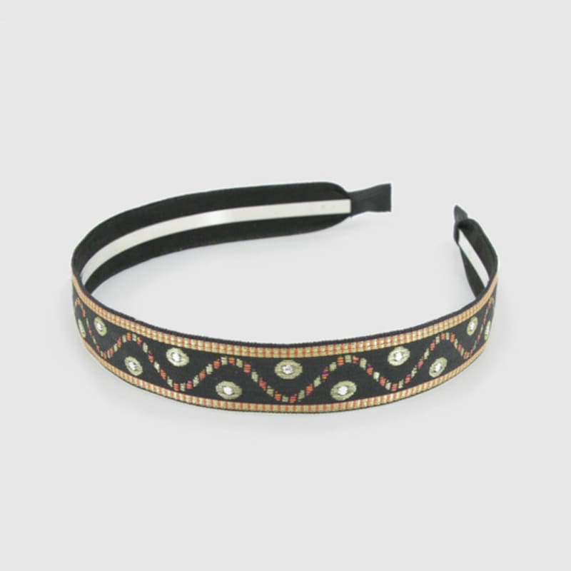 LALA Bohemian Imported Hairband M-Yellow Gold, Red Gold