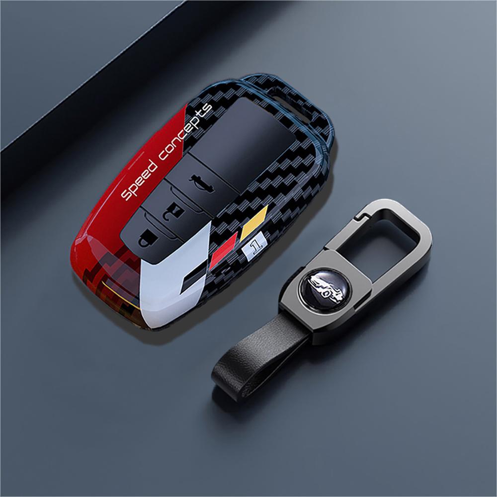 Abs Auto Key Fob Cover Case Housing Remote Fit For Toyota Chr Camry Corolla Rav4 Highlander C-Hr Prius Land Cruiser Prado Key Ring Auto Accessories