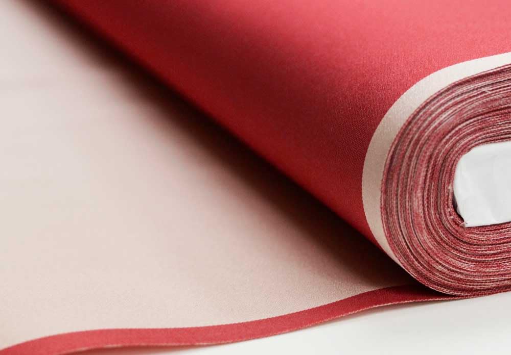Kasane long 16 plain suitable for both rain and Komiya Shoten x Rose Japanese-made umbrella, ribs, 55cm, Koshu-ori fabric, double-sided, design, sun,