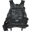 Daiwa DF-6224 Float Game Vest Black Camo Free Size Lightweight Fishing Gear
