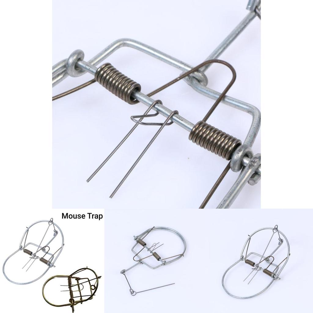Heavy-duty Outdoor Rat Trap Effective Iron Mouse Catcher For Home Use