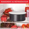 TEFAL INGENIO Couvercles hermétiques 16/18/20 cm, Compatible réfrigérateur, Compatible Ingenio, Compatible lave-vaisselle L9849002