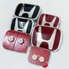 1Pcs For H Emblem Badge Steering Wheel Logo Accessories Honda Car Hood Grill Rear Trunk Fit City Accord Fit VEZEL HRV Odyssey