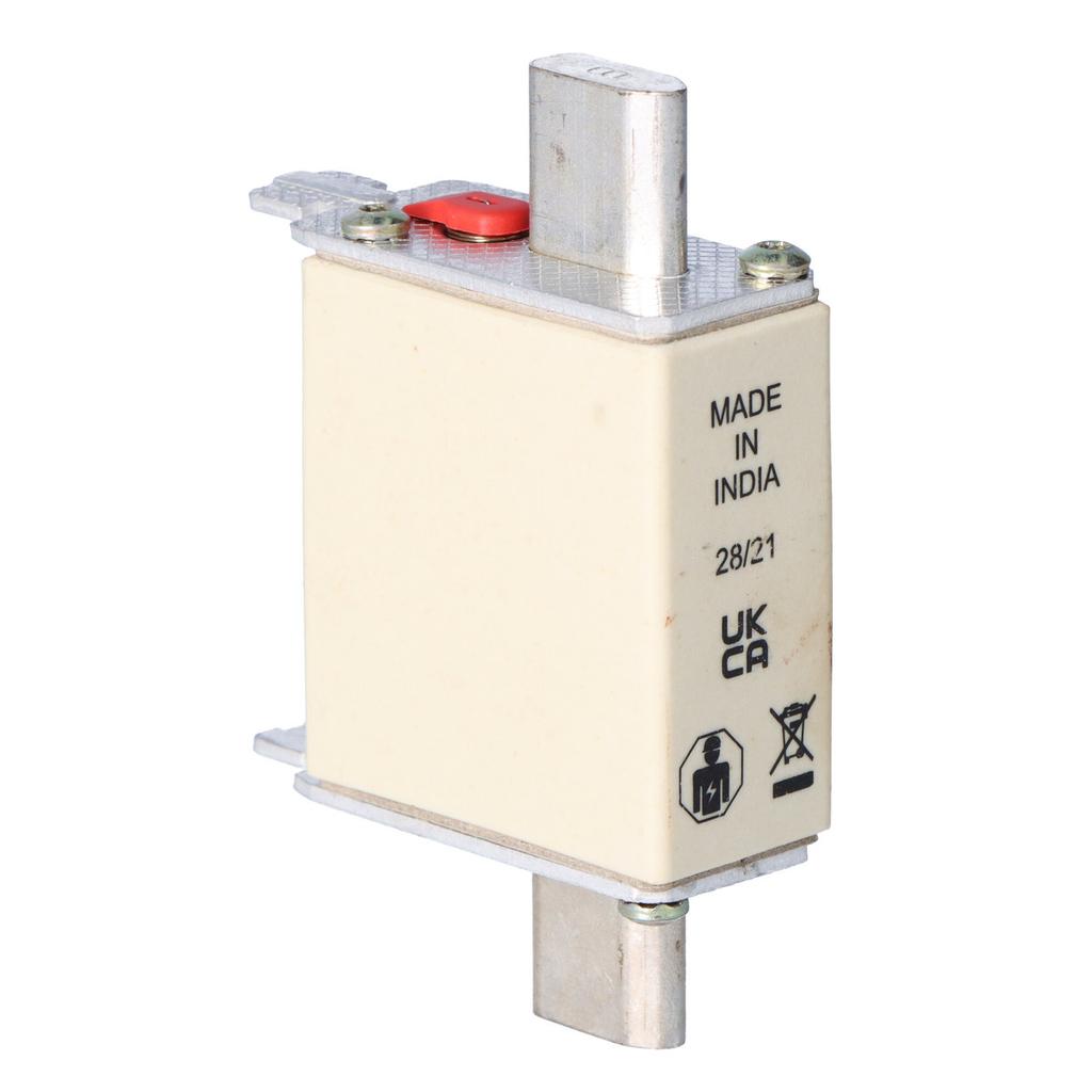 Fuse Link, LV, 40 A, AC 500 V, NH000, gL/gG, IEC, Double Indicator