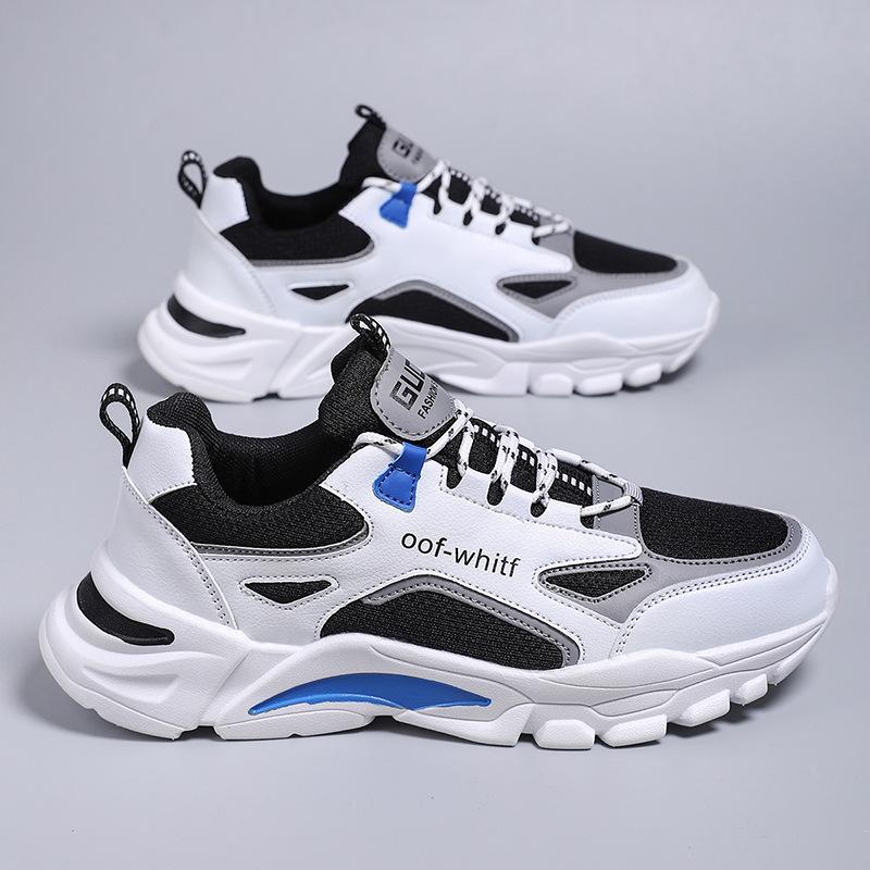 

Летние новые мужские спортивные кроссовки 2024 года, дышащие и легкие кроссовки для бега, удобные сетчатые мужские кроссовки большого размера 38