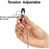 Adult Nipple Clamps Adjustable Metal Clips, Compact Bondage Accessory for Couples Private Use, Lightweight 0.71 oz