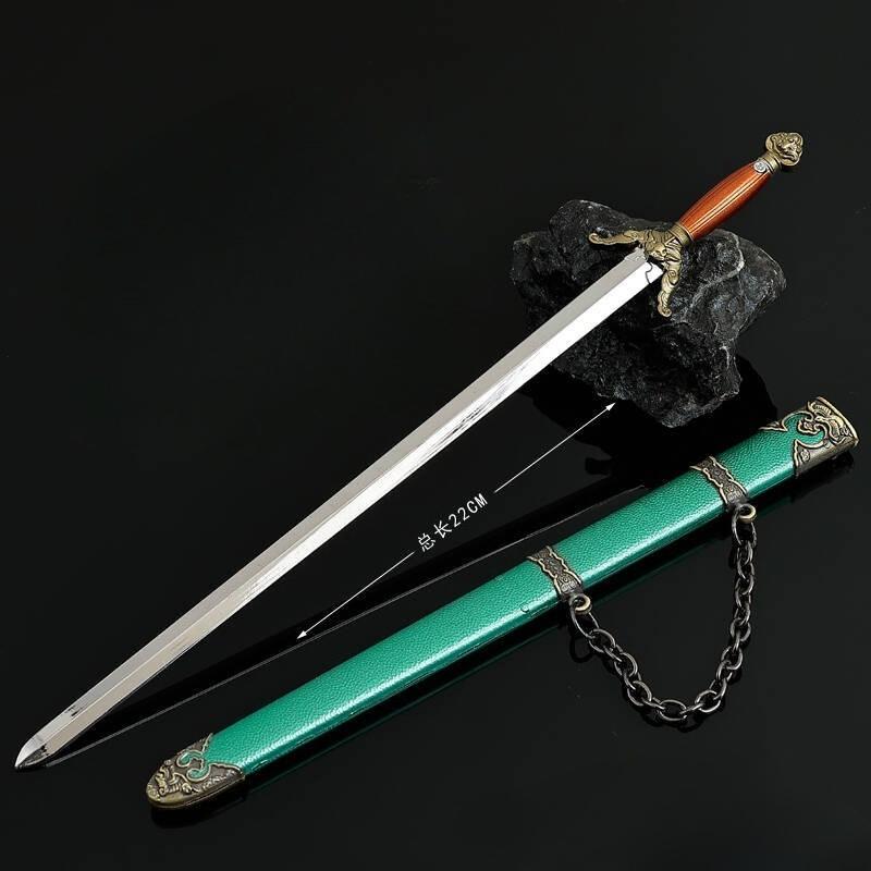 

22см/8.66дюйма Средневековые Мечи Человек по имени Герой Периферия Оружие Реквизит Модель косплей Праздничные Подарки Игрушки Спортивные Украшения Дисплей