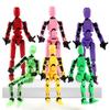 3D Multi-Jointed Movable Shapeshift Robot Creative Printed Mannequin Dummy Action Model Doll Toys Kid Decora For Girl Boys Gifts