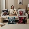 Singer A-Aurora A-Aksnes Cushion Cover Polyester Sofa Cushions Decorative Throw Pillows Home Decoration Pillowcover