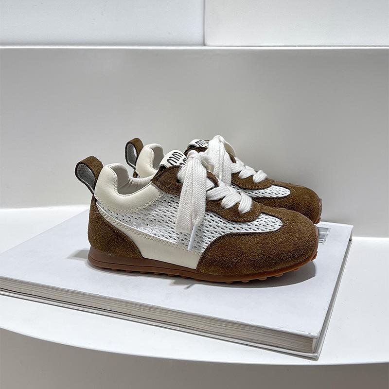 

Children s sports shoes 2025 summer new boys shoes single mesh hollow, light and breathable summer girls casual trendy shoes 23-25 yards 3 pairs in one hand