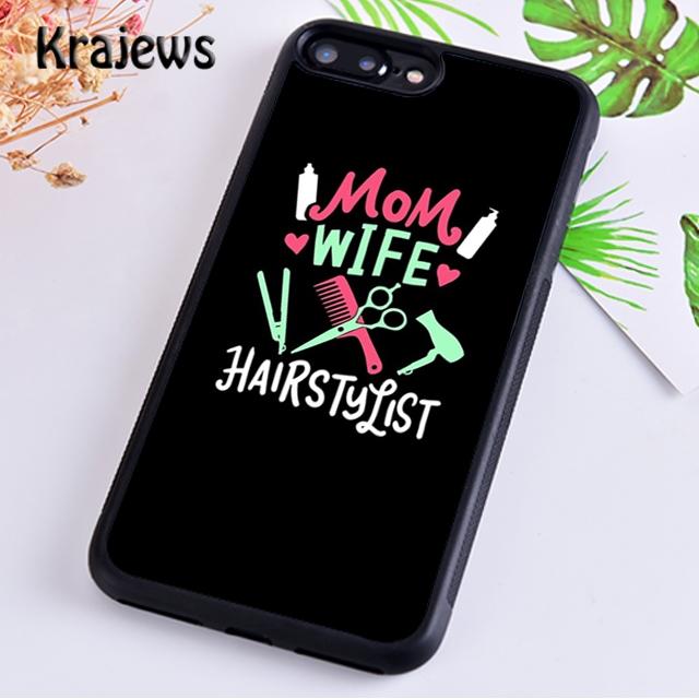 Barber Shop Hair Stylist Salon For iPhone 17 Air 16 Phone Case Cover 15 14 Plus 12 13 Pro Max Fundas