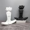Décoration de luxe Sculpture Afro en résine européenne pour salon meuble TV
