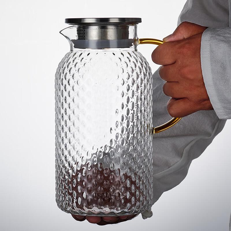 Glass Heat-Resistant Teapot and Cold Water Pitcher