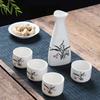 Handmade Ceramic Triangle Baijiu Set