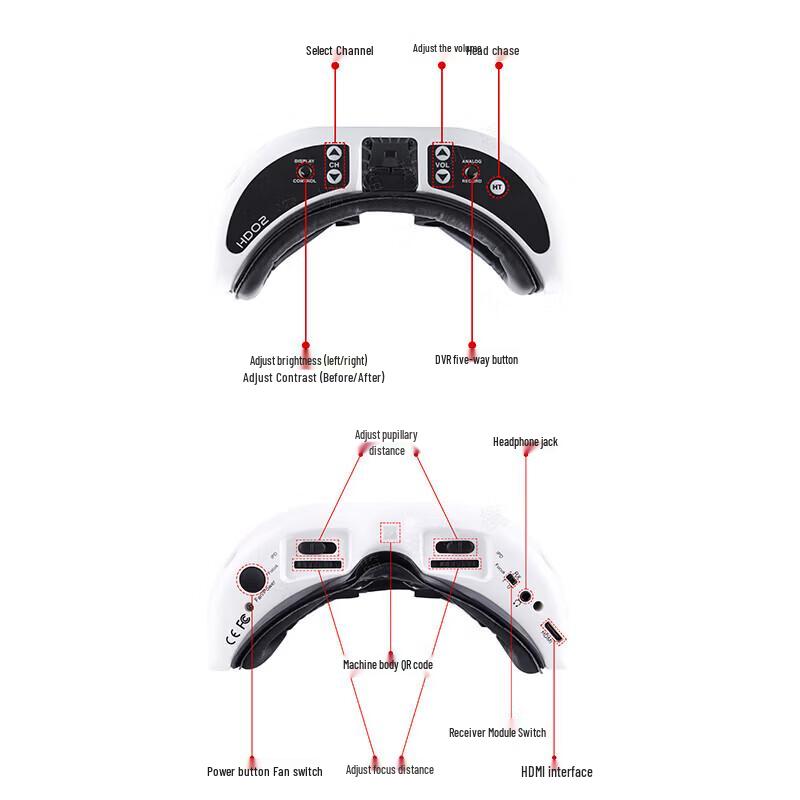 HDZero HDOplus FPV Goggles Kit
