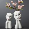 Customizable Girls Mask Sturdy Silicone Mould for Craft Supplies Flower Pots and Pen Holders from Resin Decoration