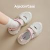 Augusteng Plateau-Sportsandalen Sommer Neu Hohl-Sportschuhe Dad Shoes Lässige Bachschuhe