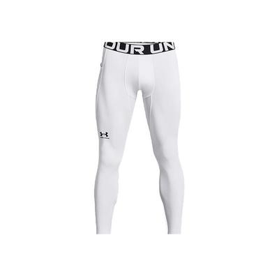 UA Casl Sports Tight Fitness Pants Men Bottoms White 1366075-100