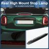 LED Third Brake Light Compatible for Mini Cooper R58 Coupe 2012-2015, Waterproof Plastic Black Housing 3rd High Mounted Stop Lamp Rear Center High