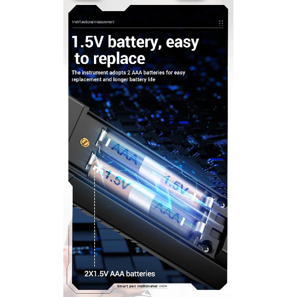 Car Voltage Detector Pen ANENG A3015  Non-Contact Voltage Tester Volt Resistance Continuity Car Fault Maintenance Circuit Test